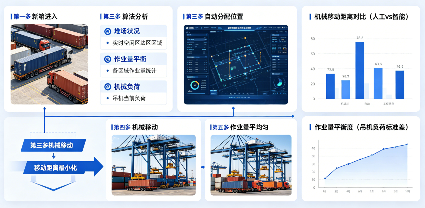 全自动堆场计划图示