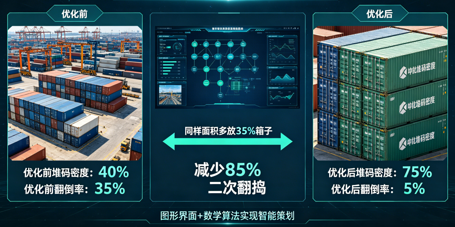 智能堆场优化图示