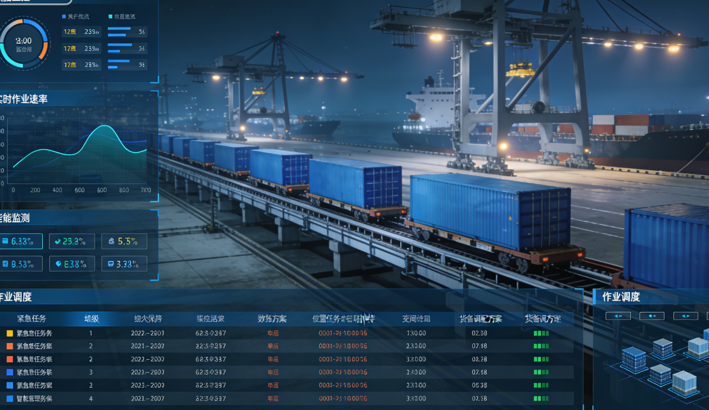 岸基云码头一体化智能操作系统