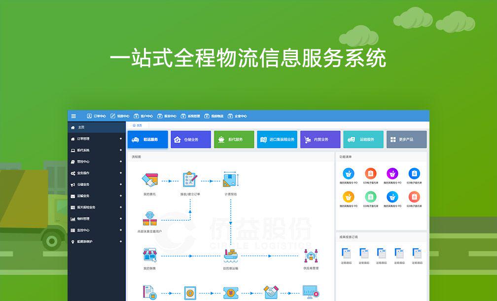 全程物流链管理系统
