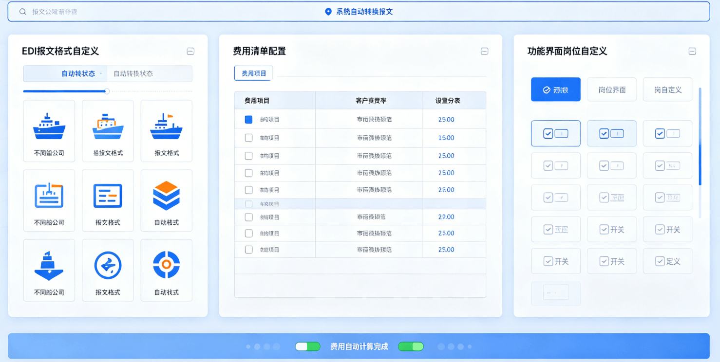 EDI灵活配置