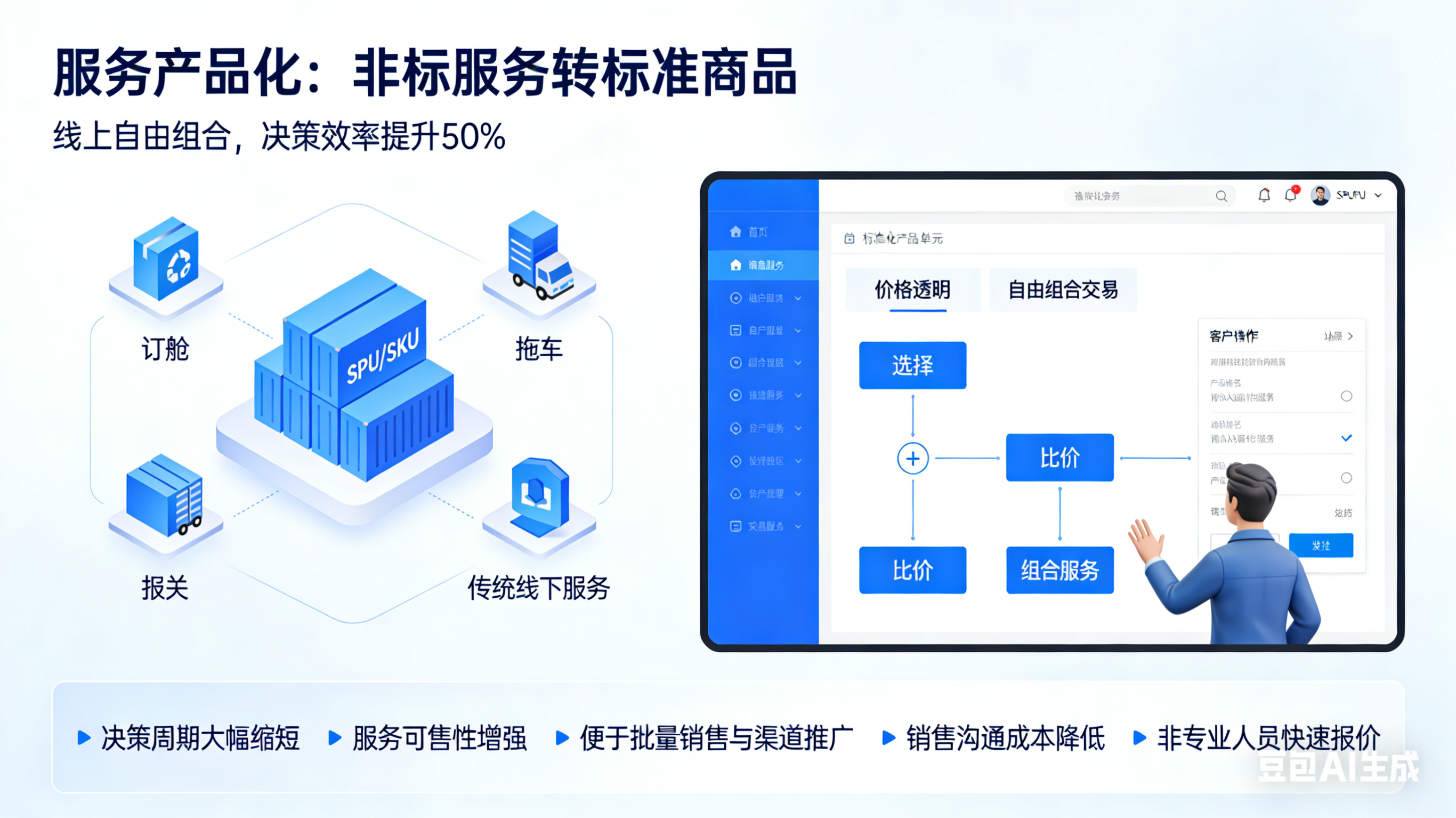 服务产品化功能图示